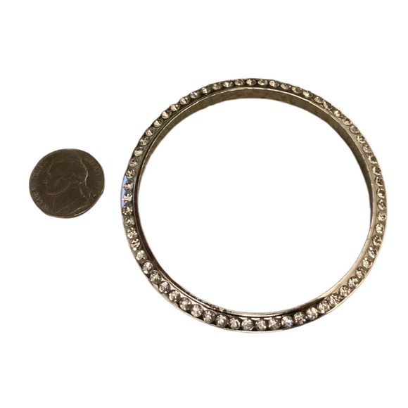 Set of Two Silver Bangle Bracelets - Picture 4 of 4